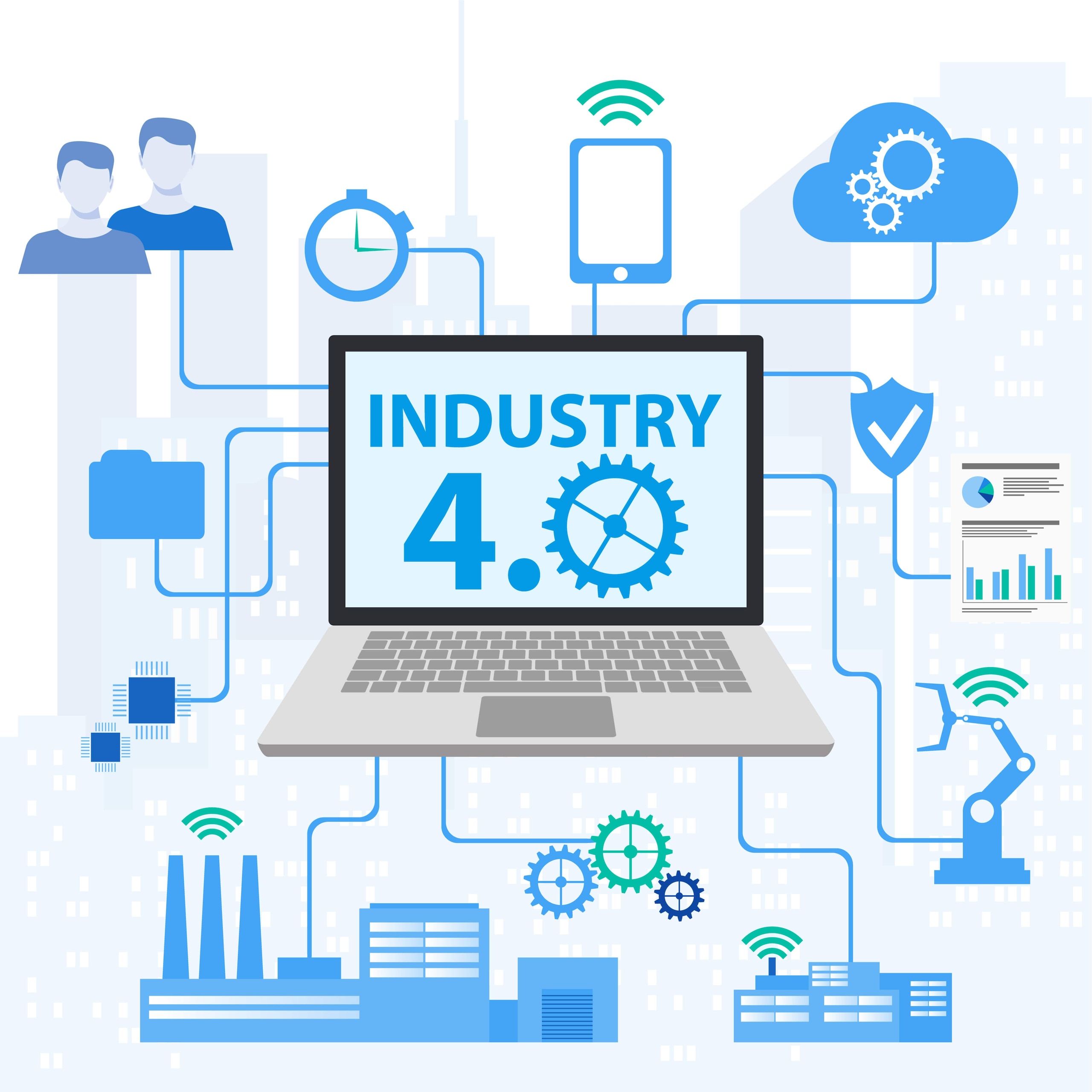 Industry 4.0 Supported by Machine Learning Bench Talk